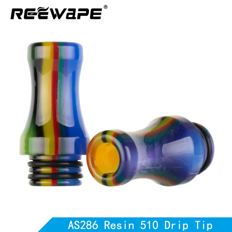 Reewape Смола 510 капельный наконечник для rta бак аксессуары для электронных сигарет