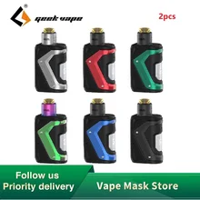 2 шт. GeekVape Aegis сквокер 100 Вт TC комплект с Tengu RDA и 10 мл бутылка электронная сигарета вейп набор VS Aegis X/Aegis Solo
