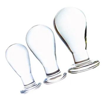 3 size Optional anal toys big anal plug glass butt plug sex toys for men big glass anal plug erotic toys 3