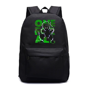 

My Hero Academia Teenager Schoolbag Fashion Backpacks Laptop Bookbag Kids Travel Bag Anime One for All My Hero Print Backpack