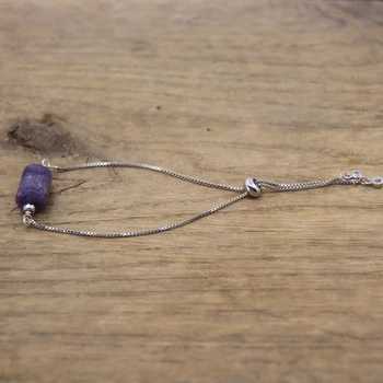 Elevate your style with our Purple Kunzite Crystal Bracelet—a captivating fusion of sophistication and natural elegance. Meticulously crafted with genuine Purple Kunzite crystals and premium metals, this accessory exudes an authentic allure. Embrace a bold and fresh style that makes a statement, adding a touch of mystique and modern allure to your look. Stand out and showcase your unapologetic individuality with this mesmerizing bracelet.