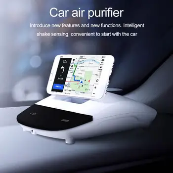 

Car Vehicle Air Purifier Solar Energy Ion Oxygen Bar For Automobile Formaldehyde Removal Smoke Removal Dust Removal