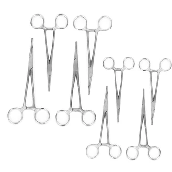 

NICEYARD 14cm 16cm 18cm 20cm Curved/Straight Hand Tool Fishing Locking Pliers Epilation Tools Hemostatic Forceps Pet Hair Clamp