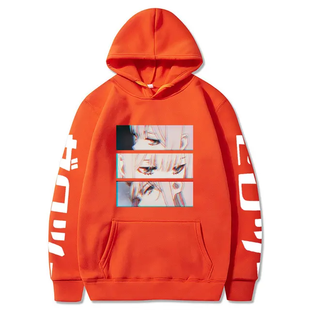 Darling In The Franxx Zero Two Eye Cartoon Hoodie 3