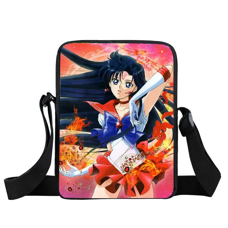 xkbmsn76 Аниме Сейлор Мун сумка-мессенджер SailorMoon Кристалл девушки мини-сумка на плечо женские сумки на каждый день Детские Школьные сумки Дети крест книжная сумка - Цвет: xkbmsn76