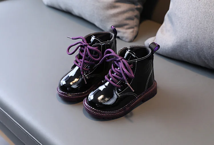 Botas do Bebê da Criança Sapatos de Inverno Neve à Prova Crianças Martin Meninos Antiderrapante Sapatos Meninas Dwaterproof Água Quentes Botas Curtas 4 High Quality Mamãe e Bebê