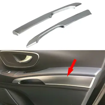

2pcs Car Interior Front Door Armrest Trim Cover For Mercedes-Benz Metris Vito 2014-2020 Car Styling Accessories