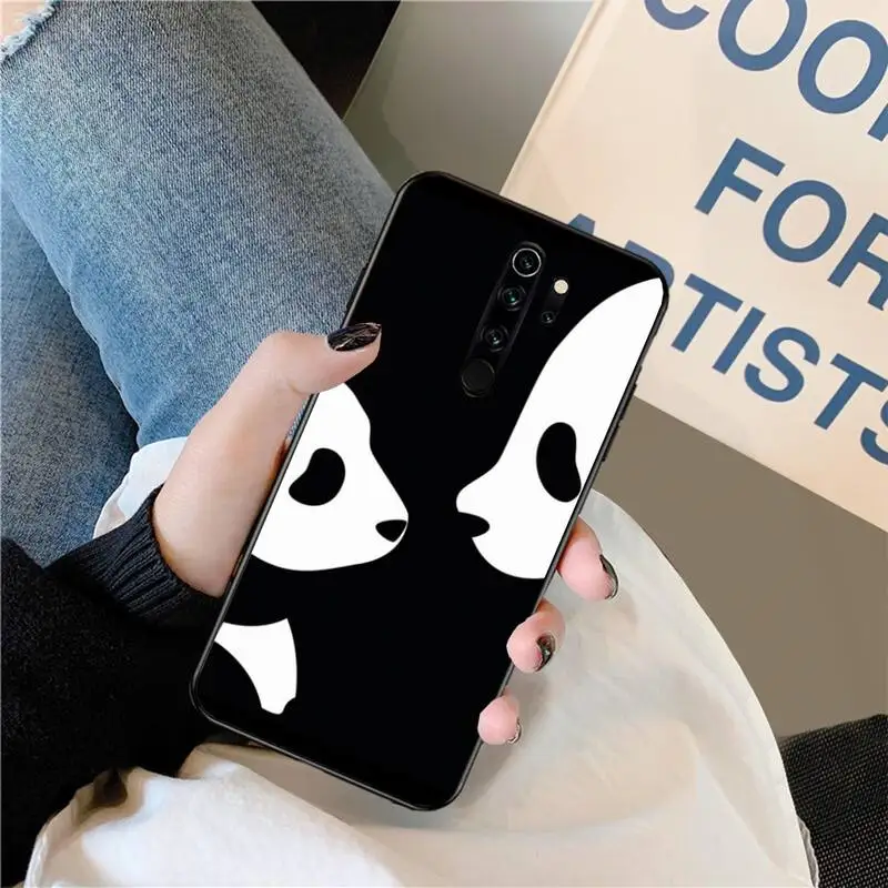 NBDRUICAI супер милая панда шикарный Милый чехол для телефона Redmi Note 8 8A 7 6 6A 5 5A 4 4X 4A Go Pro