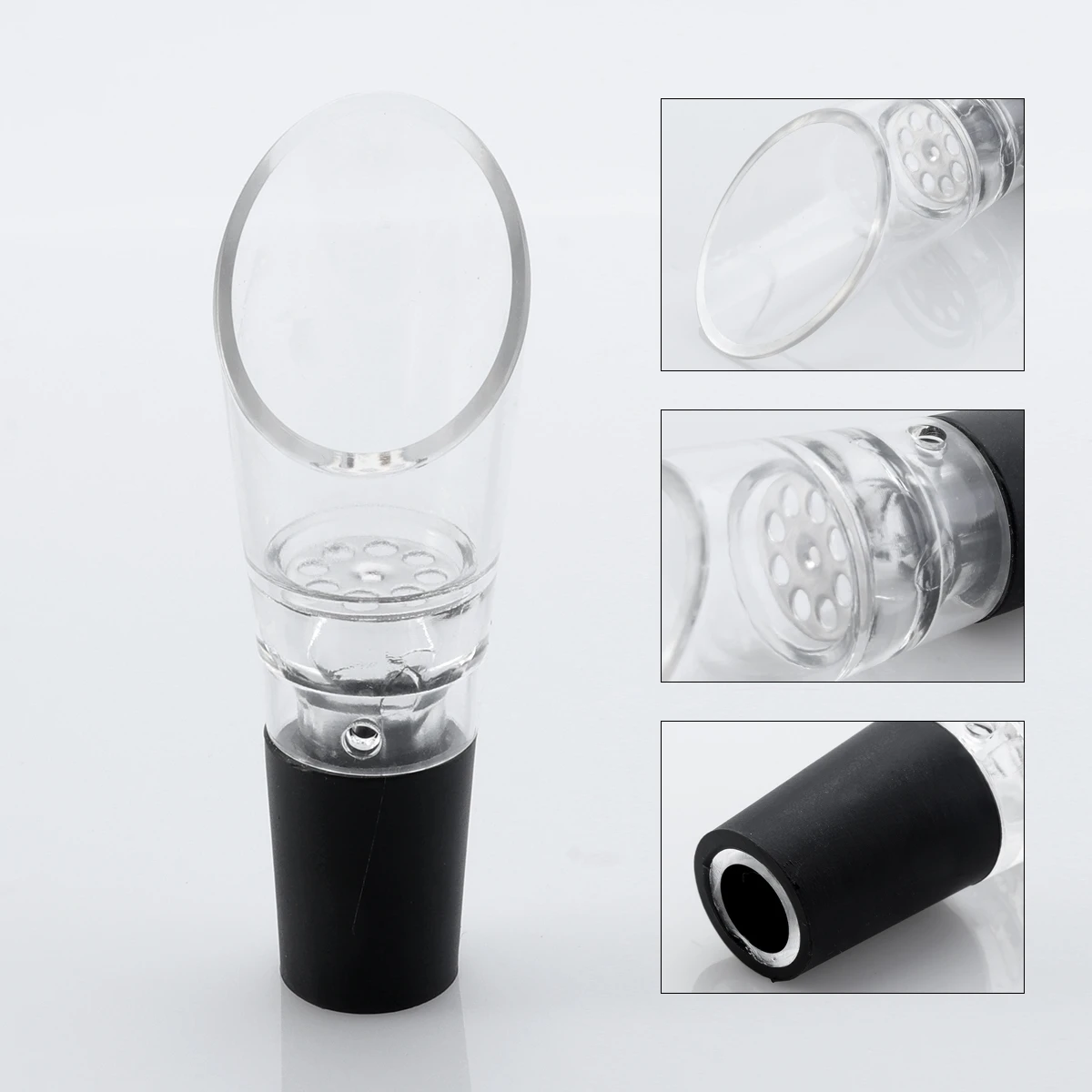 

Mini Wine Aerator Filter Magic Decanter Essential Wine Quick Aerator Wine Hopper Filter Set for Bar Kitchen