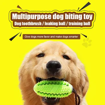 

Pet Dog Chewing Toy Toothbrush Food Puzzle Leaking Dog ​​Training Toy TP899