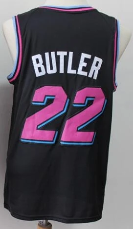 As photo Мужские бейсбольные мячи, Свитера для Уэйда Jimmy Butler - Цвет: As photo