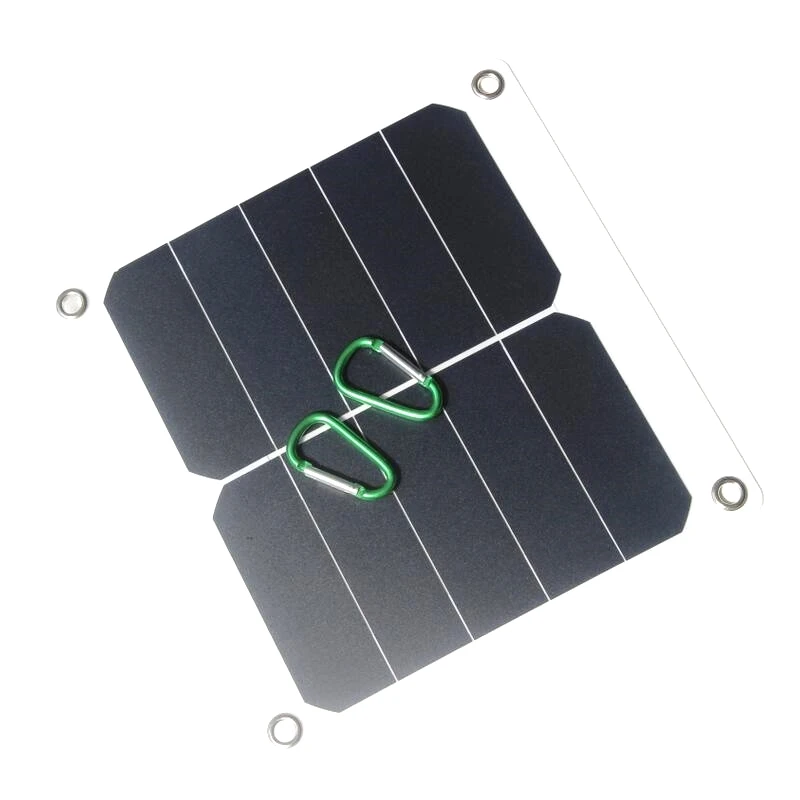 BUHESHUI портативный 20 Вт 5 в солнечное зарядное устройство Sunpowr Солнечная Панель зарядное устройство для iphone/мобильный Банк питания зарядное