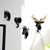 Cute Animals Key umbrella Hook Hanger Wall Hanger Design Decorative Hooks Towel for Kitchen Key Holder wall hooks decorative 2