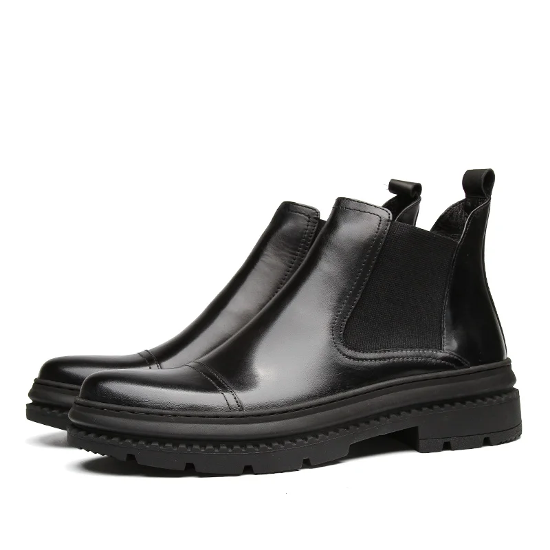 platform chelsea boots mens