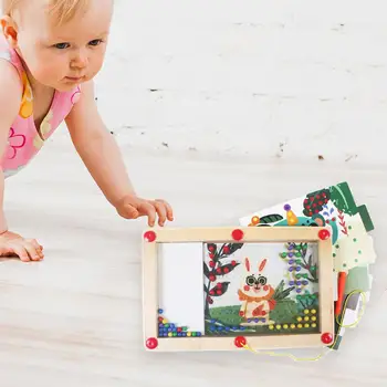 

Children Magnetic Maze Game Hand-Eye Intellectual Children Kid Baby Jigsaw Board Self-enhancement in Entertainment Novelty