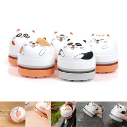 Aspirateur de bureau Mini Animal, collecteur de poussière, pour Table basse, maison, bureau, outil de nettoyage 