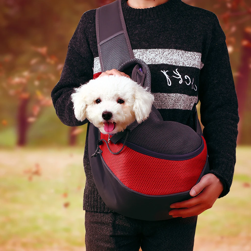 Breathable Portable Travel Pet Bag Outdoor Puppy Dog Cat Bag Dog Carrier Bags Shoulder Package Pet Handbag Soft Pets Bag Carry