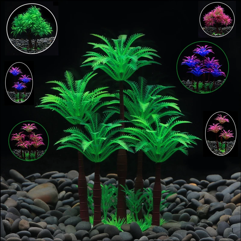 

Новый искусственный пластиковый аквариумный растительный орнамент аквариумная подводная трава ландшафтное украшение водный фон