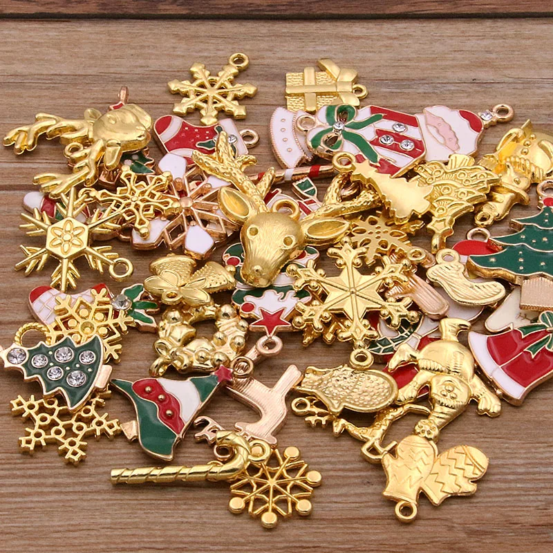 Christmas Drop Oil Charms