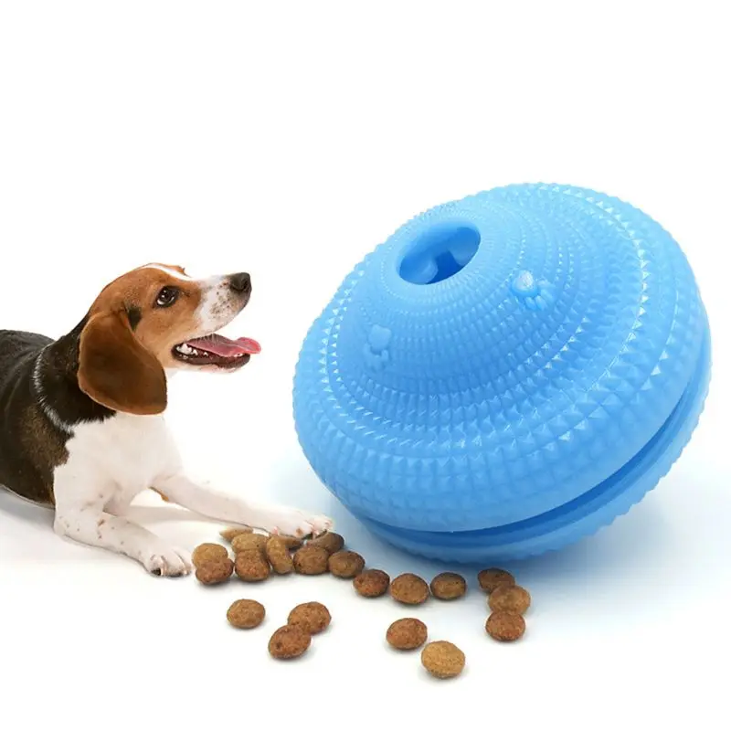 Pet IQ Treat Ball Интерактивная еда дозирование собака головоломка погоня играть жевательные игрушки