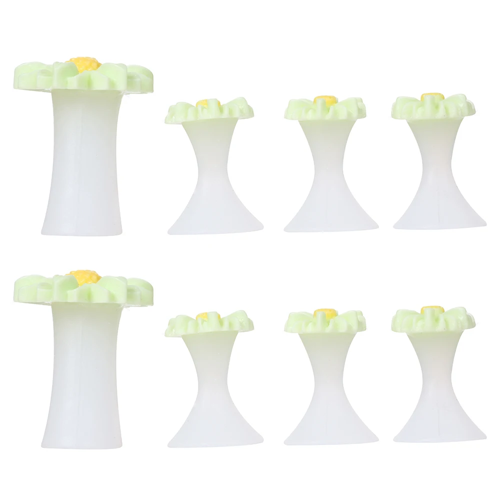 

8Pcs/set Silicone Toe Separators Home and Salon Toes Orthotics Foot Toe Spacers Orthopedic Cushion Pedicures DIY Nail Tools
