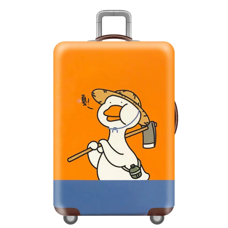 F Luggage cover Пара эластичных багажных чехлов, Защитные чехлы для багажа, используемые для чемодана 18-32 дюймов, пылезащитный чехол, аксессуары для путешествий - Цвет: F Luggage cover