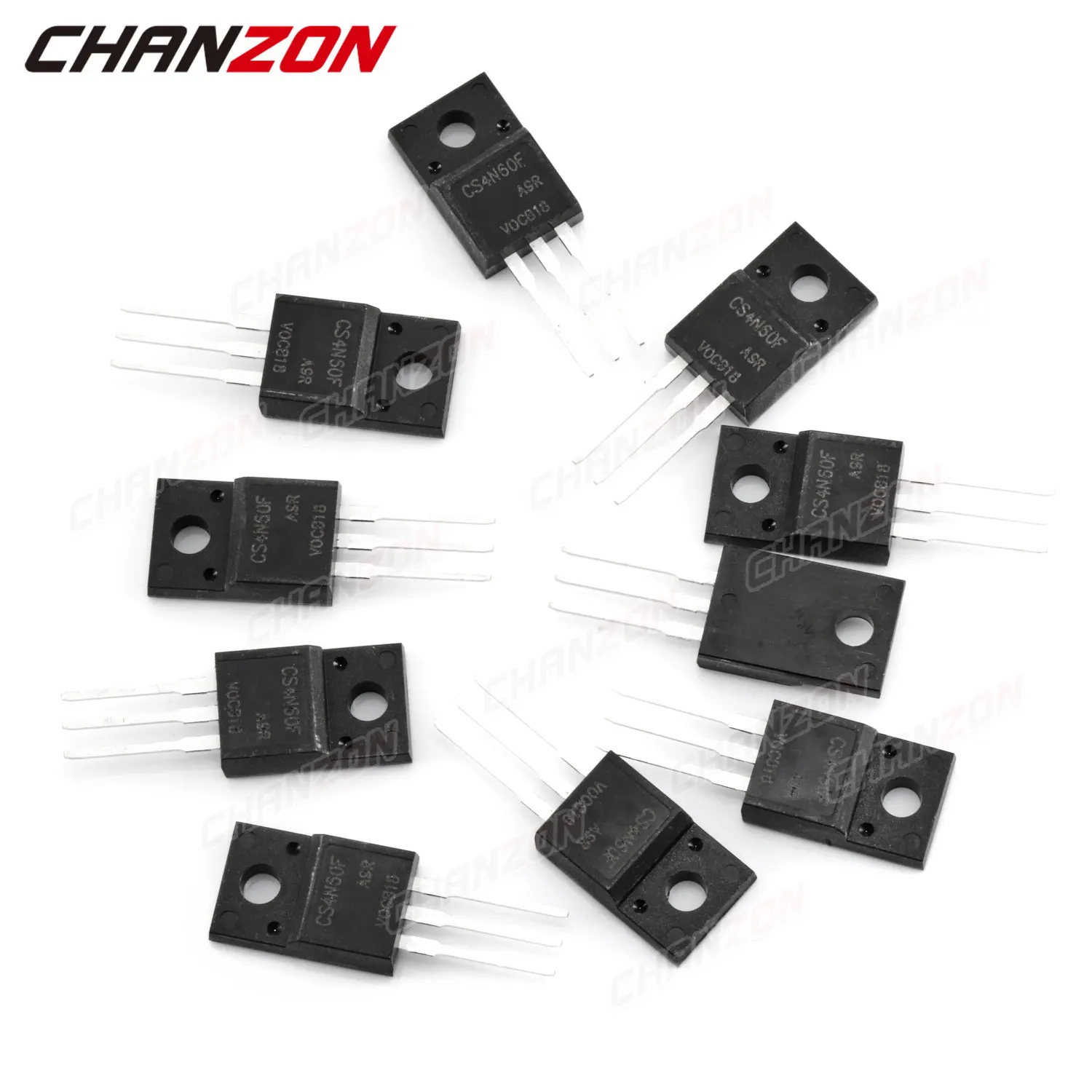 10pcs 4N60 TO-220F N-Kanal Mosfet Bipolar Junction Transistor BJT SIC Mos Fets Triode Rohr 4A 600V DIY Integrierte Schaltungen – Detail 2