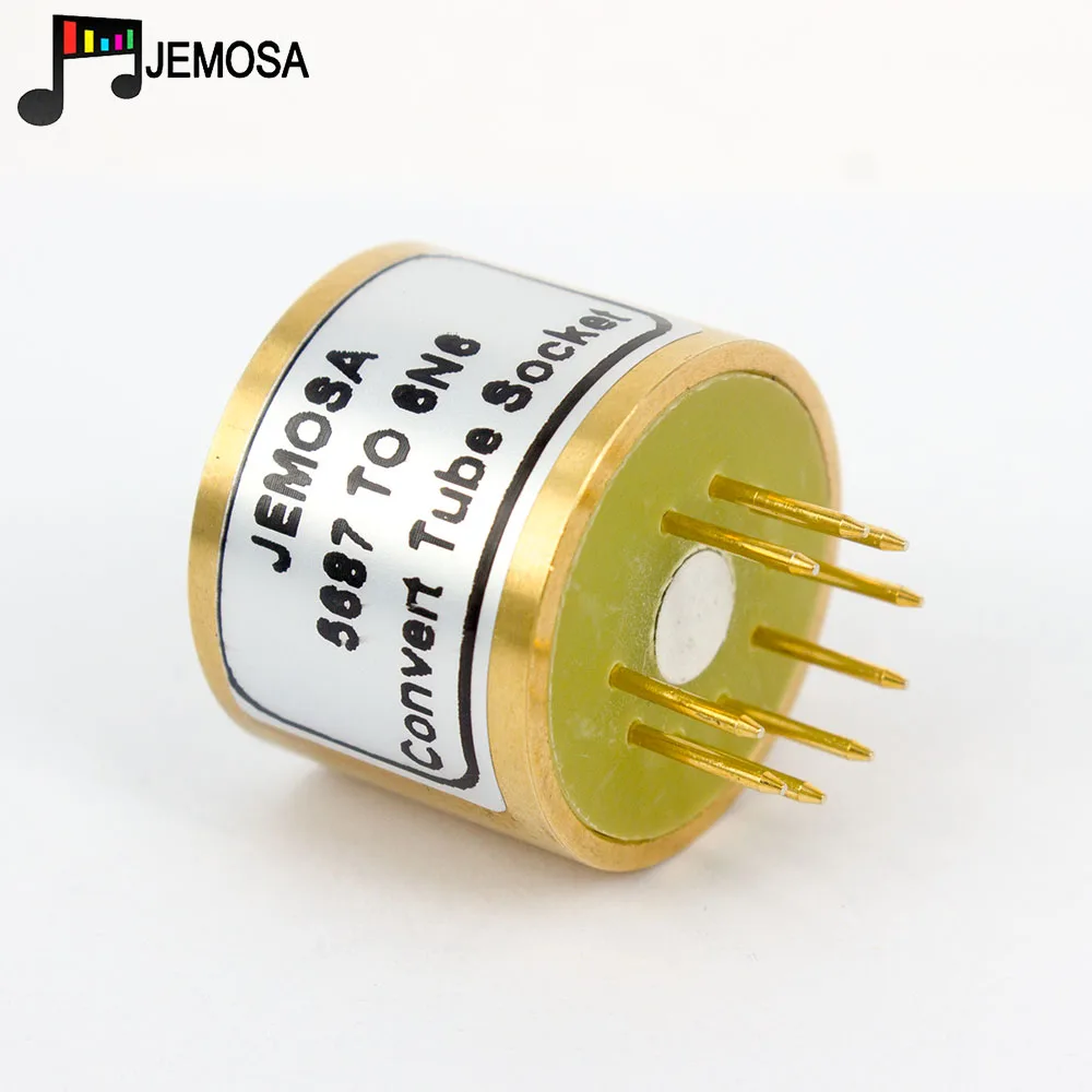 1 шт. 5687 E182CC 7119 трубка(сверху) до 6N6 6H6N трубка(снизу) DIY аудио усилитель вакуумная трубка Конвертация гнездо адаптера