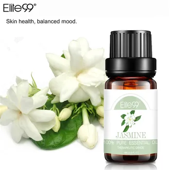 

Elite99 10ml Jasmine Pure Essential Oils Aromatherapy Diffusers Essential Oils Massage Relieve Stress Oil Help Sleep Air Care