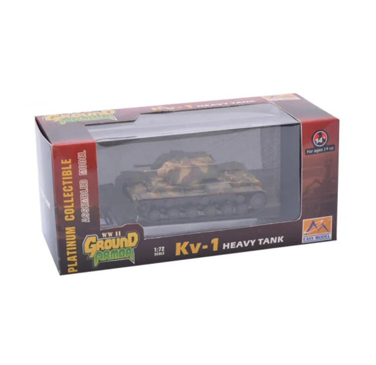 Трубач 1: 72 KV-1 тяжелого танка Второй мировой войны 36275 модель готовой продукции