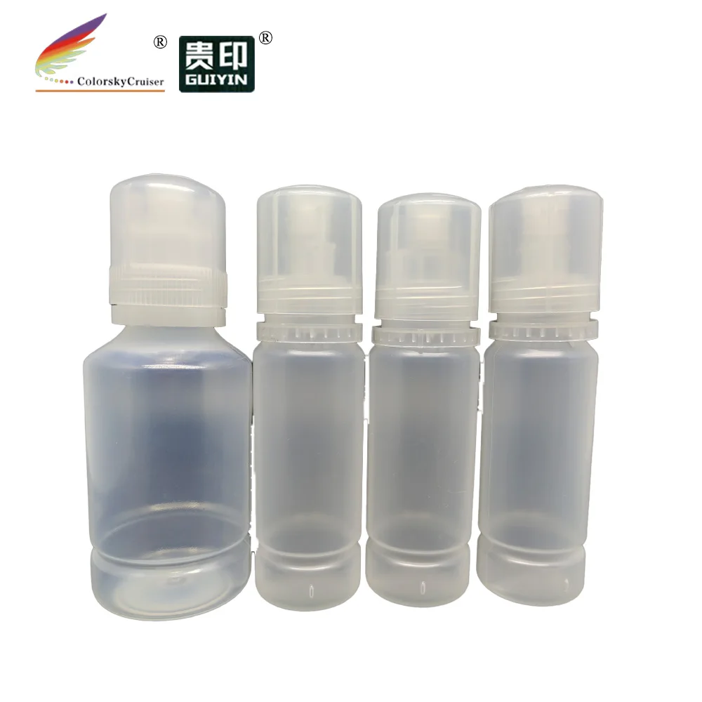 CS-BE70 empty bottles for Epson Ecotank 504 544 534 554 T554 T504 T544 L14150 L6171 L6161 L4160 L4150 L5190 L3150 L3110 4pcs