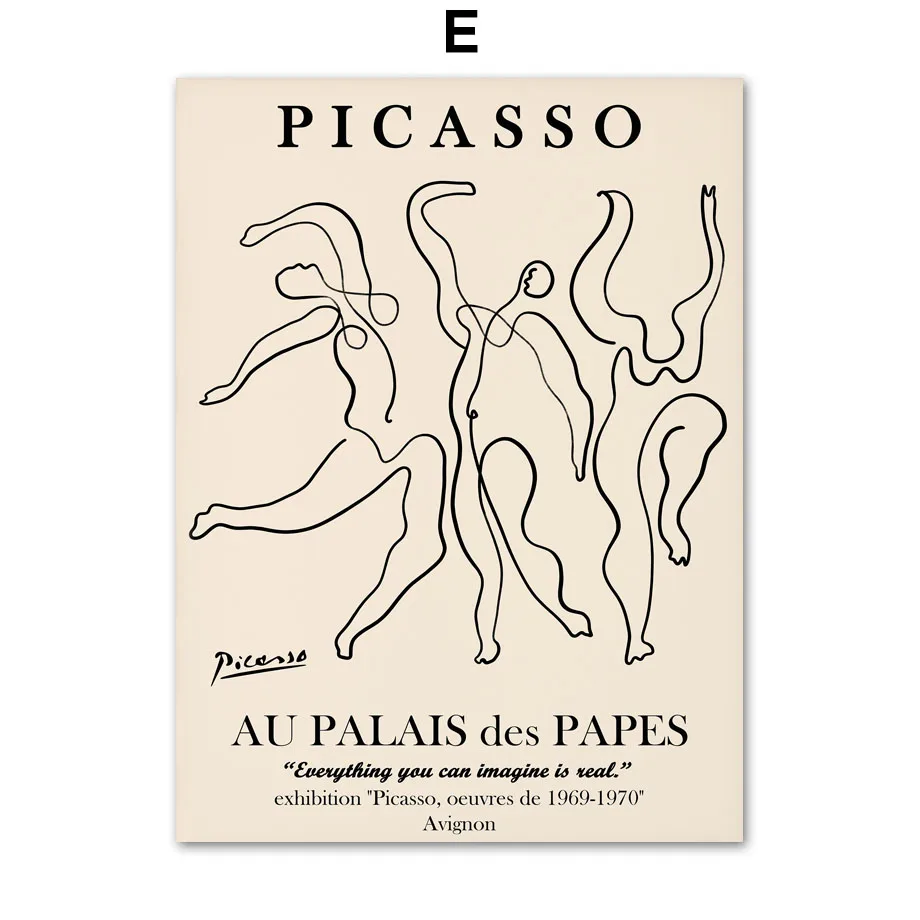 Wall-Art-Canvas-Painting-Picasso-Matisse-Abstract-Girl-Flower-Nordic-Posters-And-Prints-Wall-Pictures-For (7)