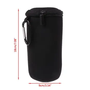 

Portable Durable Cloth Storage Bag Carrying Case Protector with Carabiner for Flip 5 Wireless Bluetooth Speaker Accessories 746D