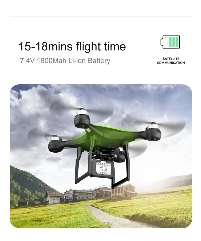 S2 Дрон с gps с 5G WiFi 1080P HD широкоугольная электронная камера gps Intellgent следующий Квадрокоптер Fly 18 mins игрушка VS F11 SG906
