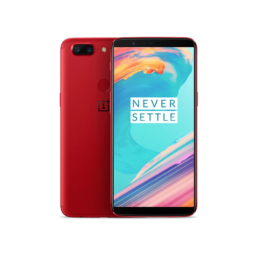 Red Oneplus 5T 6GB 64GB восьмиядерный смартфон Snapdragon 835, 6,0 дюймов, двойная задняя камера 20 МП, сканер отпечатков пальцев, NFC - Цвет: Red