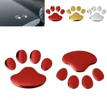 ^#Cheap 1 Pair Dog Paw Footprint 3D PVC Car Sticker Nick Cover Sticker ^#Cheap 1 Pair Dog Paw Footprint 3D PVC Car Sticker Nick Cover Sticker
