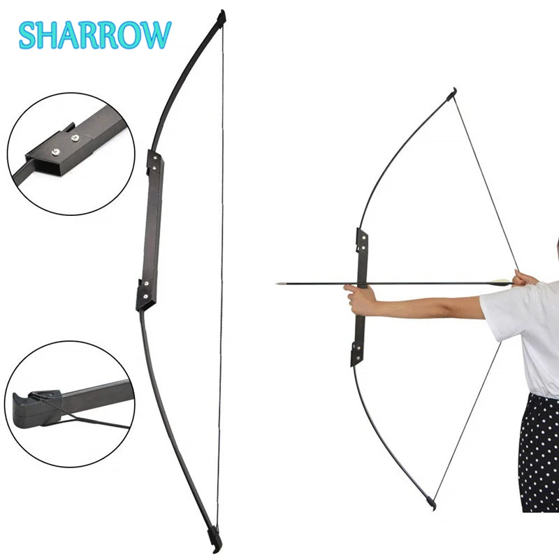 54-35lbs-recurve-bow-straight-portable-bow-170fps-black-takedown-bow-for-adult-hunting-shooting-training-archery-accessories