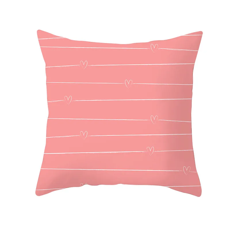 Fuwatacchi, 4 шт./лот, геометрический чехол для подушки с волнистыми точками, декоративный чехол на подушки для кровати, дивана, полиэфирная наволочка - Цвет: PC09891
