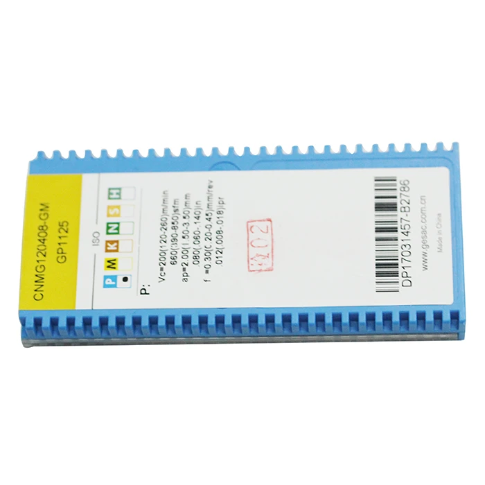 10 шт. высокое качество твердосплавный ЧПУ вставка жескач CNMG120404-QM GP1225 CNMG120408-GM GP1125 CNMG120408L-SV Токарные Пластины