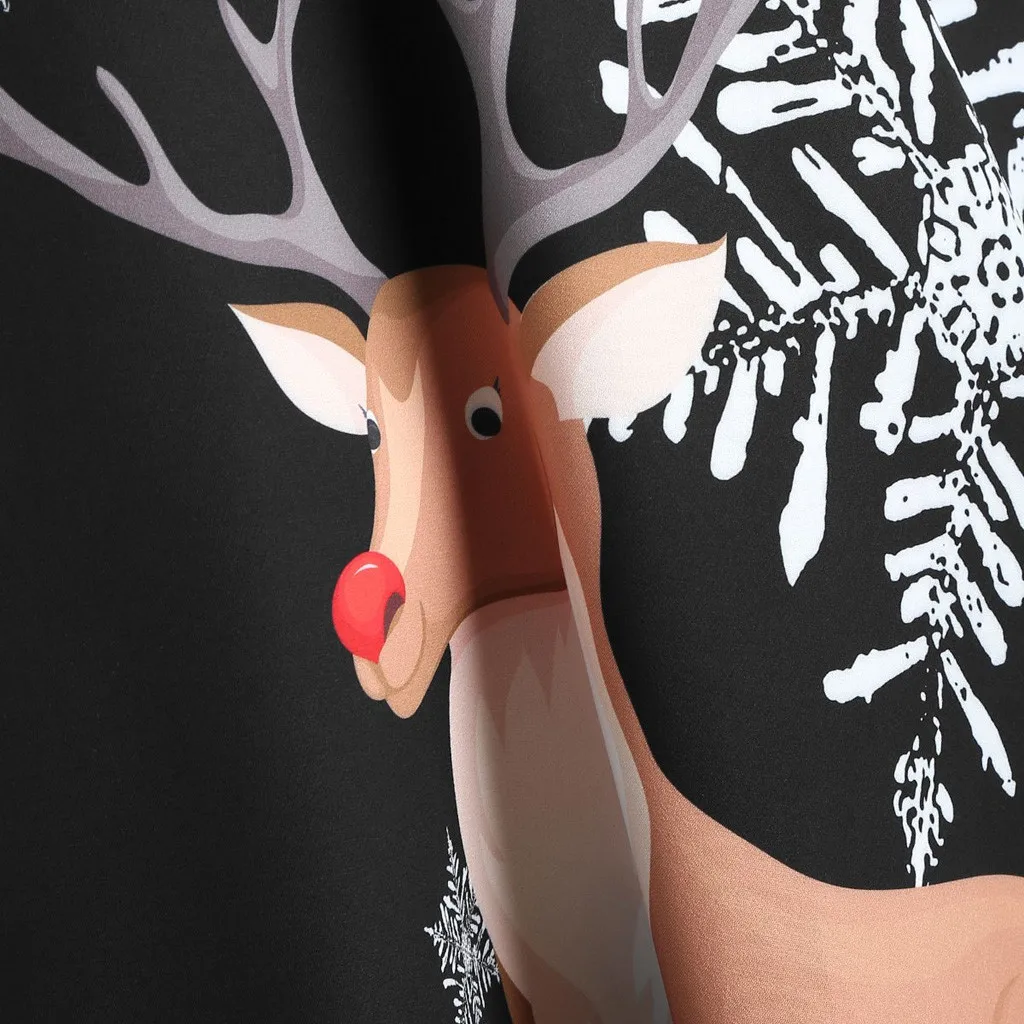 Ночнушка# W401 новое модное платье рождественское женское с открытыми плечами и принтом винтажное вечернее расклешенное платье Вечерние платья Горячая