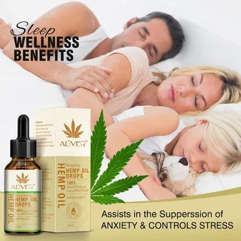 

Essential Oil Organic Hemp Seed Oil Herbal Drop Massage Oil Reduce Stress Pain Relieve Sleep Castor Oil Wholesale