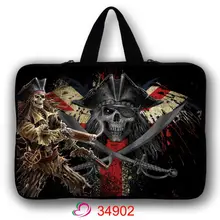 Классный мягкий чехол с черепом для нетбука, ноутбука, сумка для Apple Macbook Air/Pro retina 7 10 13,3 15,4 15,6 17,3 17,4 дюйма