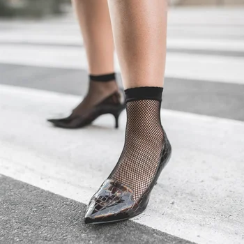 

Women Kitten Heel Pumps Shoes Pointed Toe Slip on Pumps Office Lady Dress Kitten Heels Comfy Daily Pumps zapatos de mujer