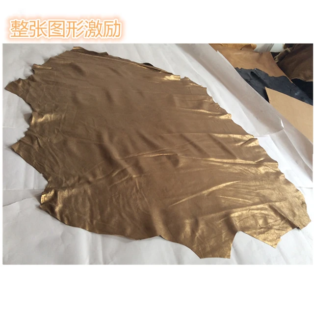 Ultra-Thin 0.3mm First Layer Sheepskin Leather Black To Make The