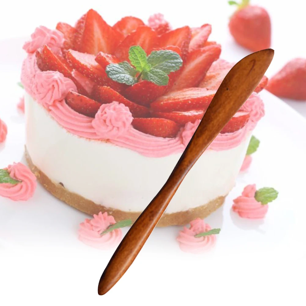 Резка сладостей варенья торт Рассекатель формы для выпечки вечерние принадлежности десерт нож для сыра и масла столовые приборы деревянные