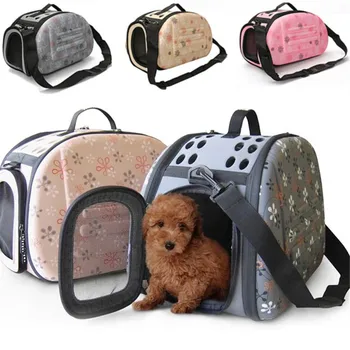 

Portable Pet Small Dog Cat Sided Carrier Travel Tote Shoulder Bag Cage Kennel Perfect for Cats and Small Dogs