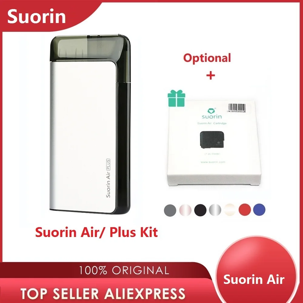 Оригинальный комплект Suorin Air Plus с батареей 930 мАч и емкостью 3 5 мл VS Kit 400 2 мод Vinci/Drag