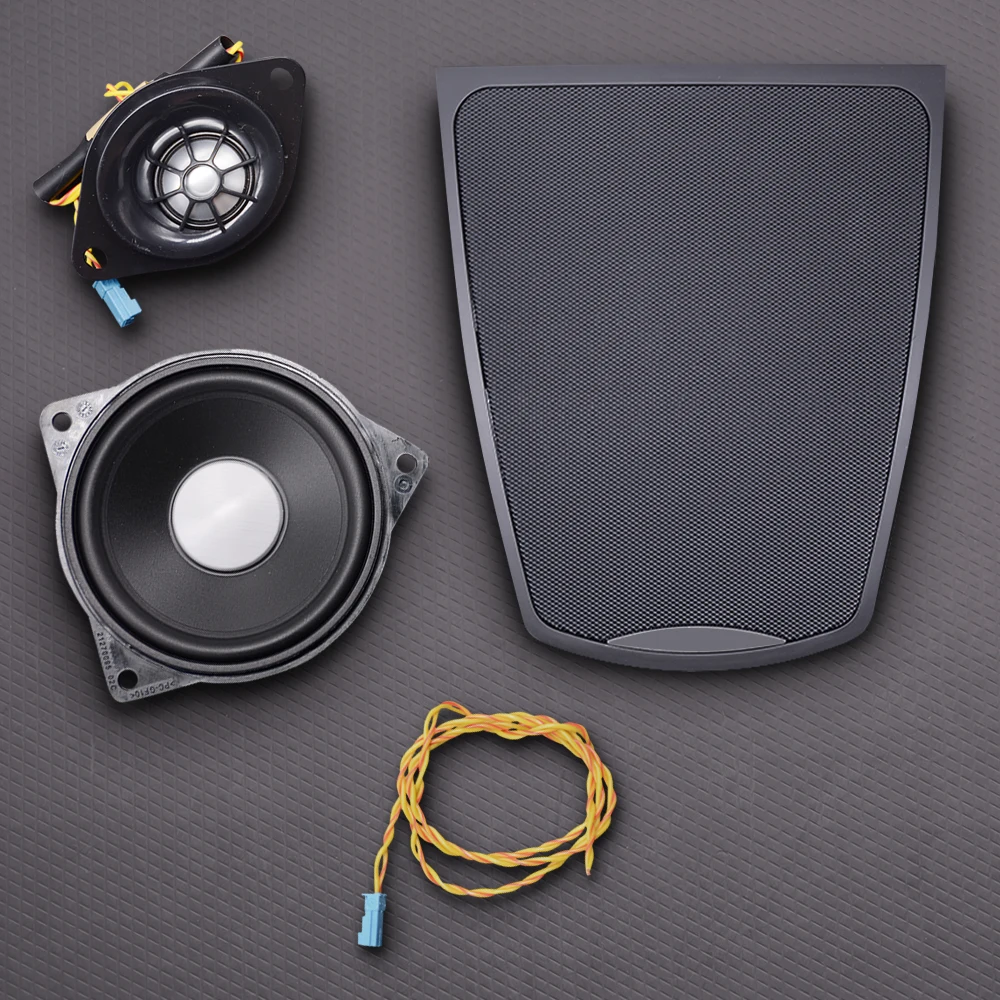Center Console Speaker Refit For BMW 5 Series F10 F11 Original Dashboard Panel Shell Tweeter Audio Loudspeaker Speakers Cover | Автомобили