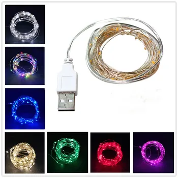 

New Year USB Garland Fairy String Light Christmas Decorations for Home Decor Xmas Gifts Christmas Tree Decor Christmas Ornaments