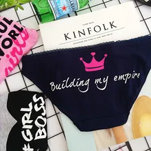 Нижнее белье хлопок быстросохнущие спортивные фитнес шорты для женщин, с низкой талией сексуальные шорты для йоги женские короны печати тонкий тренажерный зал шорты